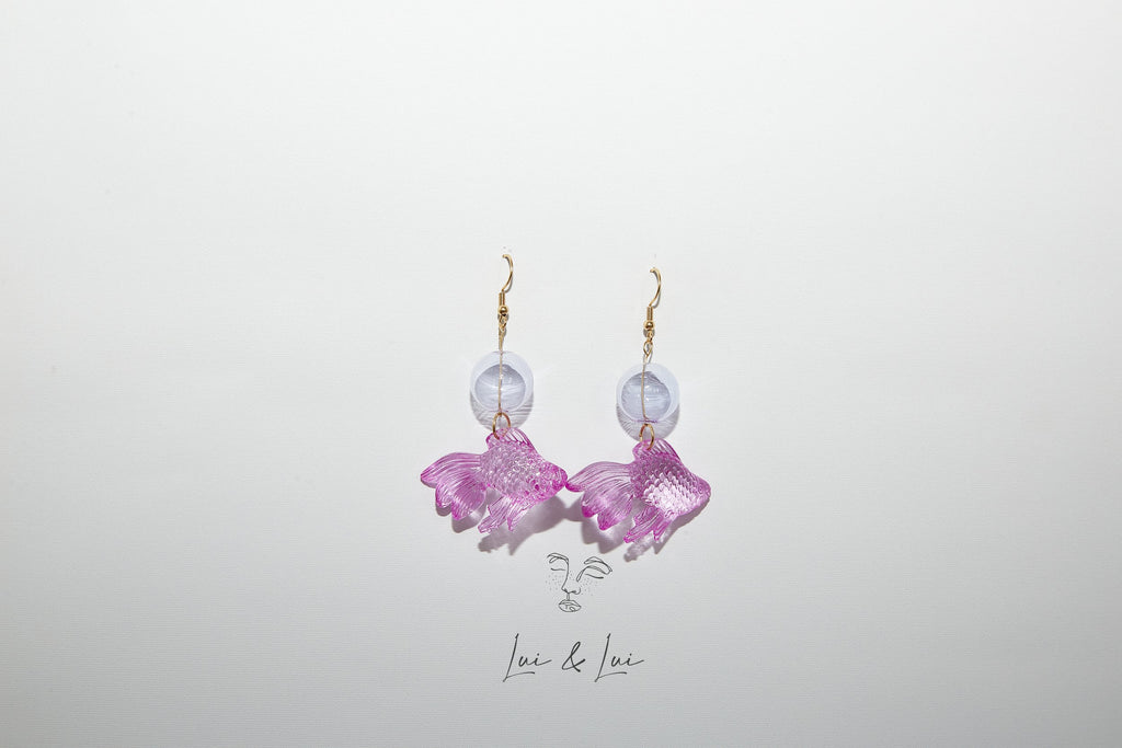 Dream of a Goldfish Earrings