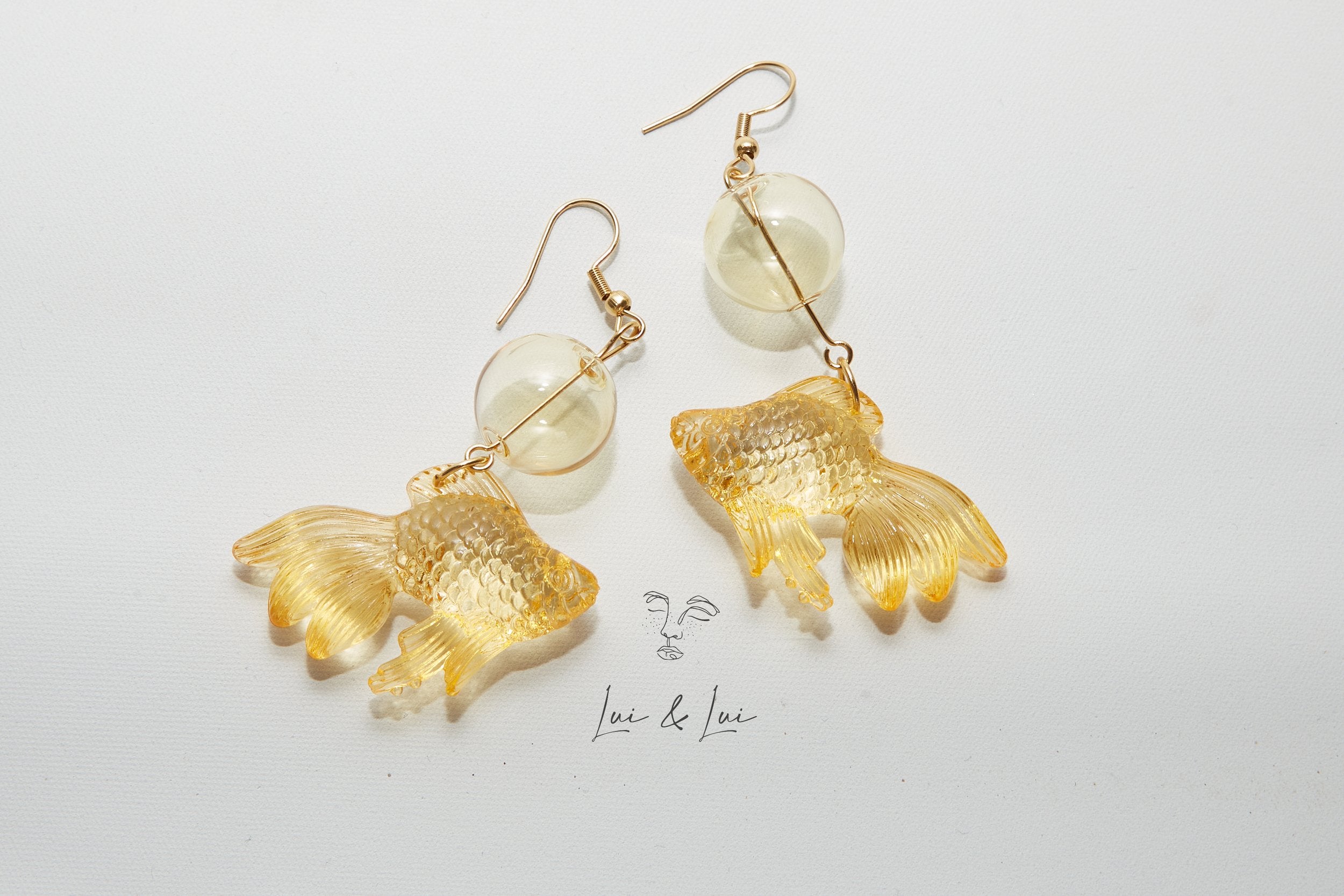 Dream of a Goldfish Earrings