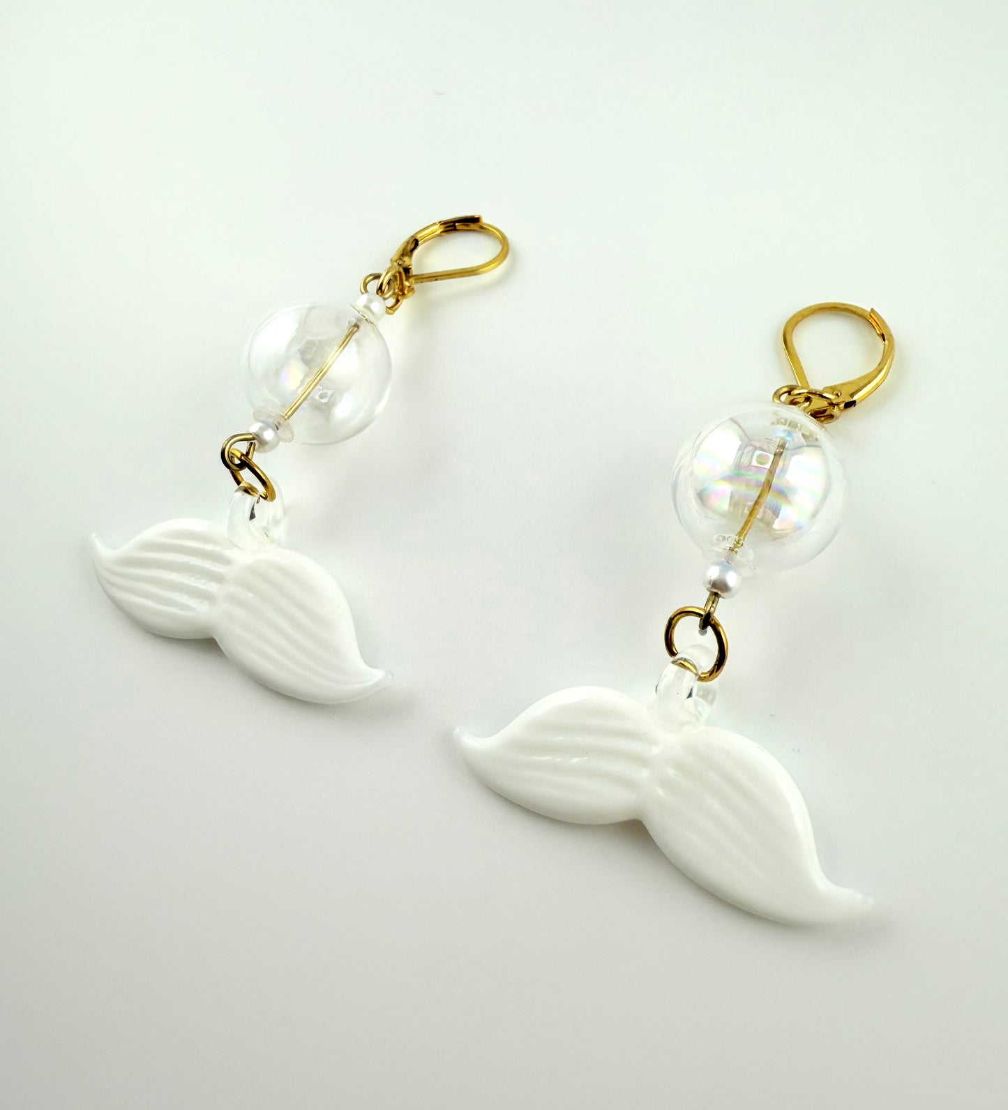 Mustache Earrings