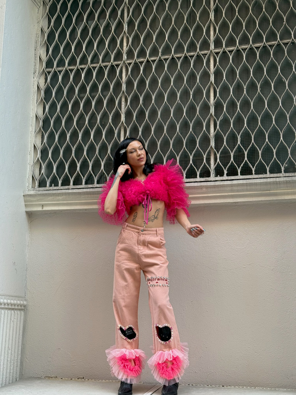 “Barbie Girl” Denim Pants