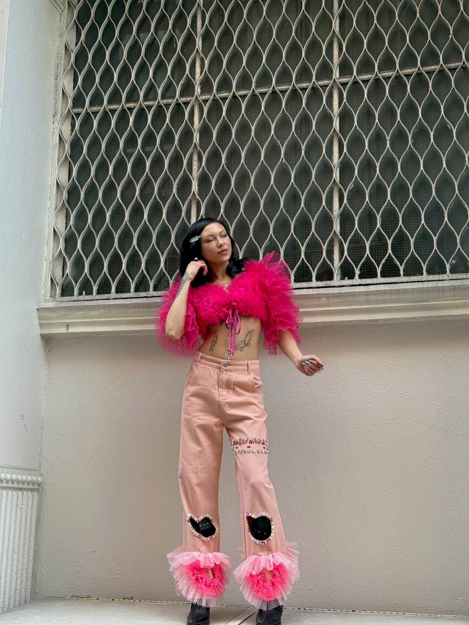 “Barbie Girl” Denim Pants