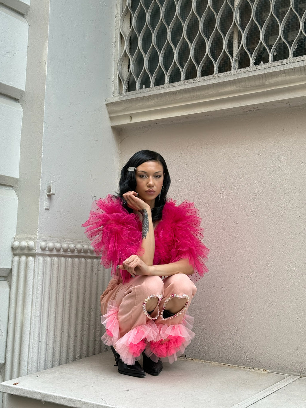 “Barbie Girl” Denim Pants