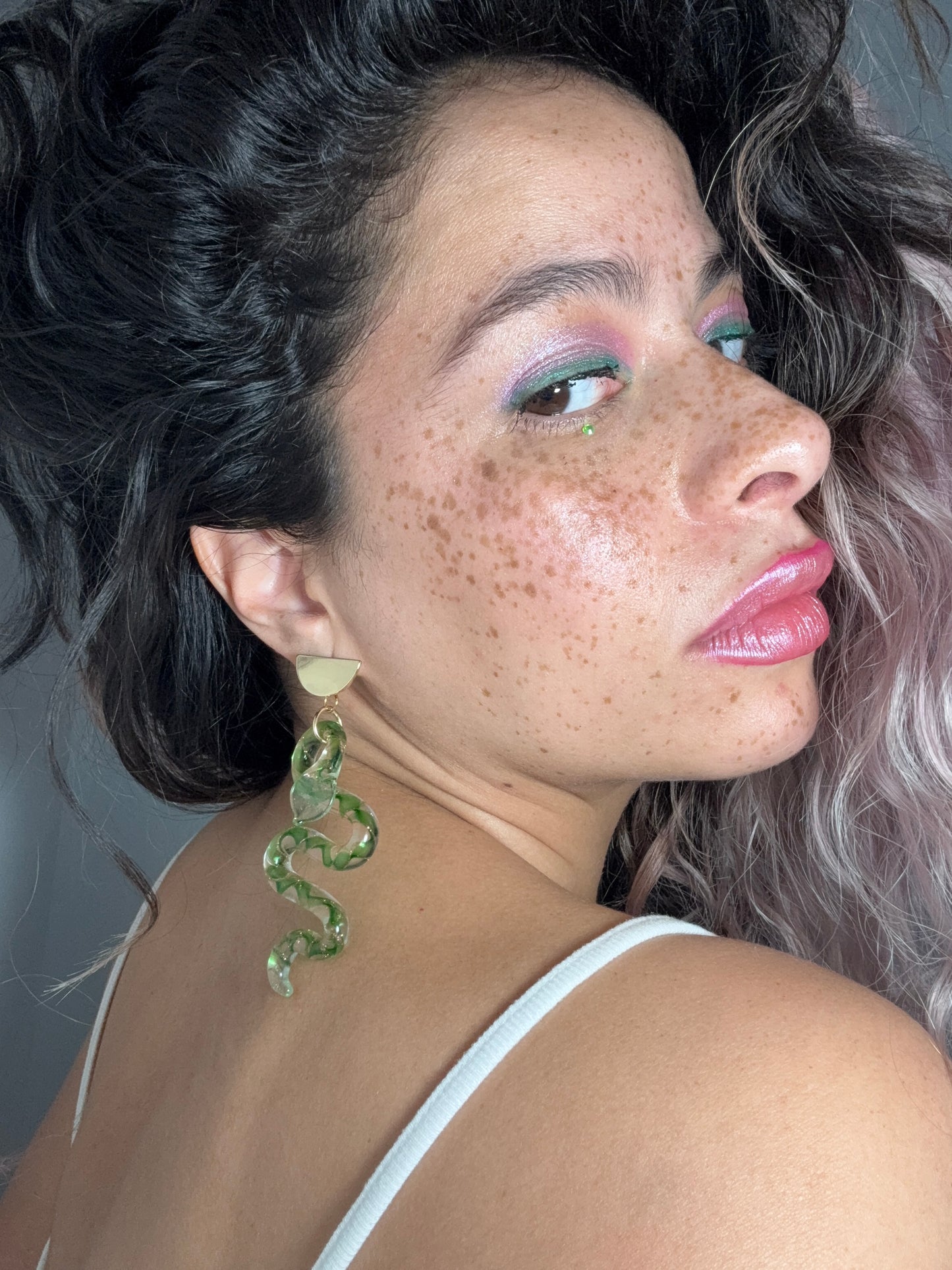 ¨MANASA¨ - Sneak Glass Earrings