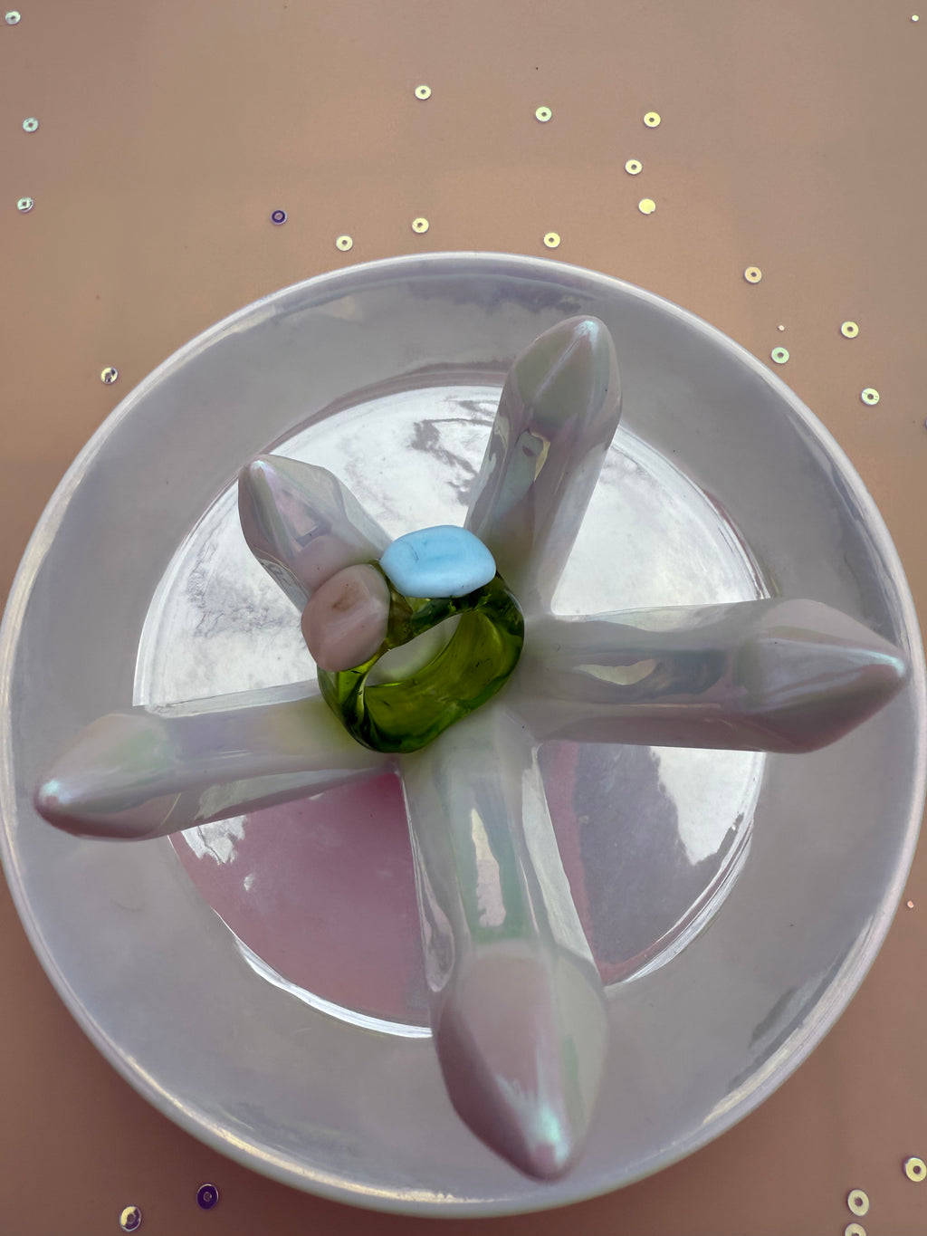 Twin Petals Ring