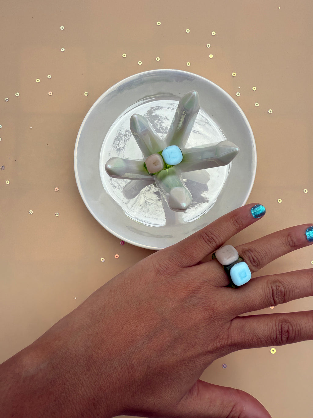 Twin Petals Ring