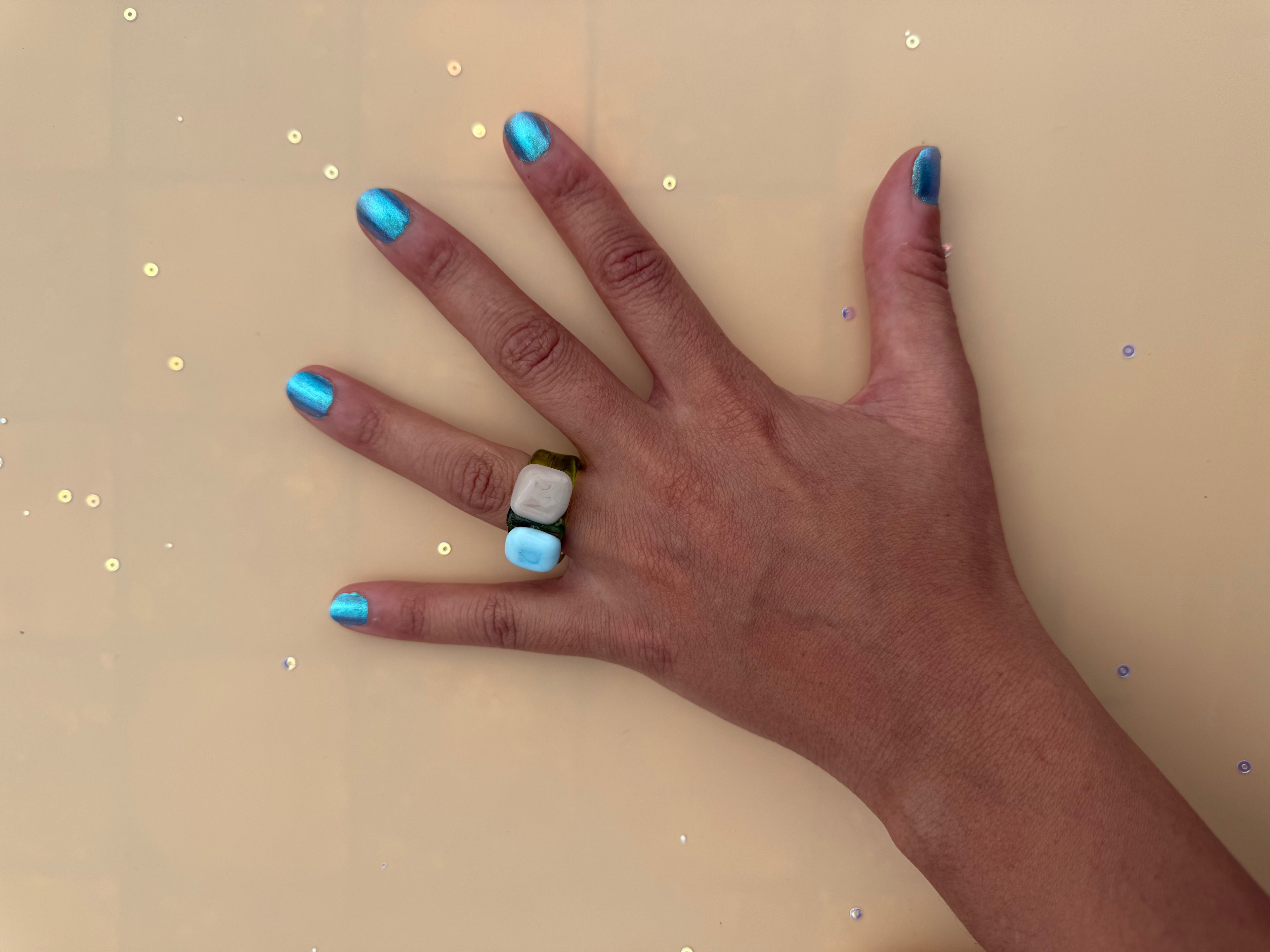Twin Petals Ring
