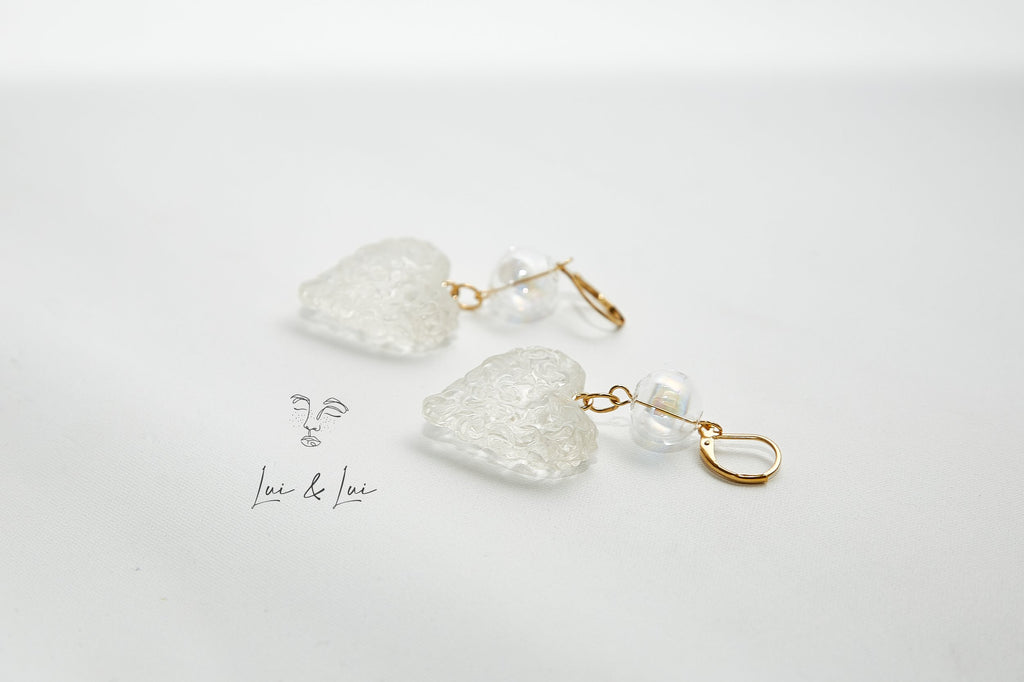 ICE HEART Earrings 
