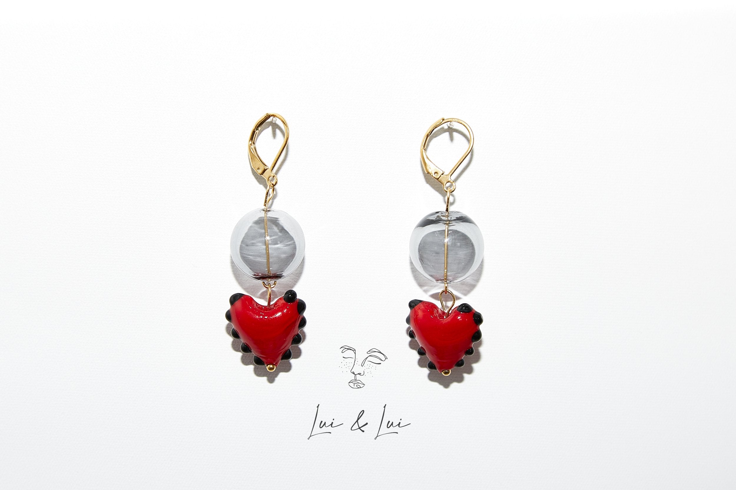 SWEETHEART · Glass Earrings