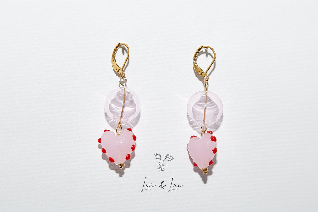 SWEETHEART · Glass Earrings