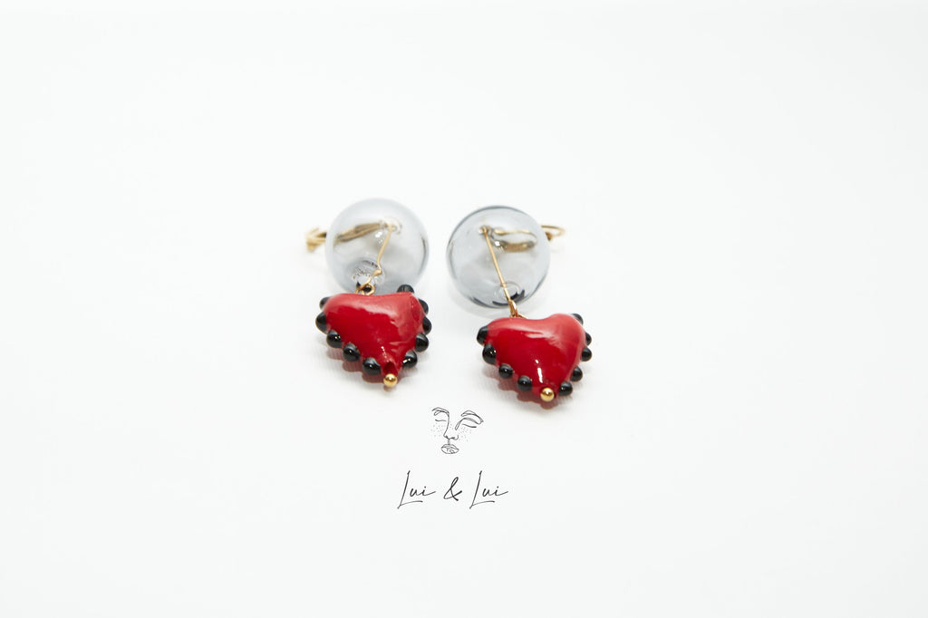 SWEETHEART · Glass Earrings