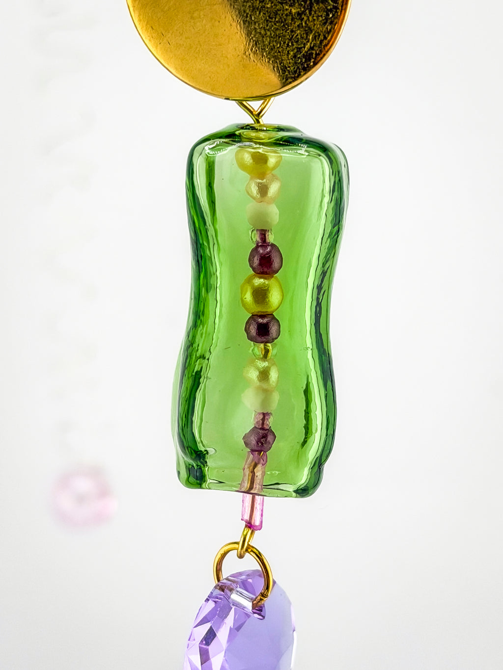 KALI · Wearable Art Glass Earrings
