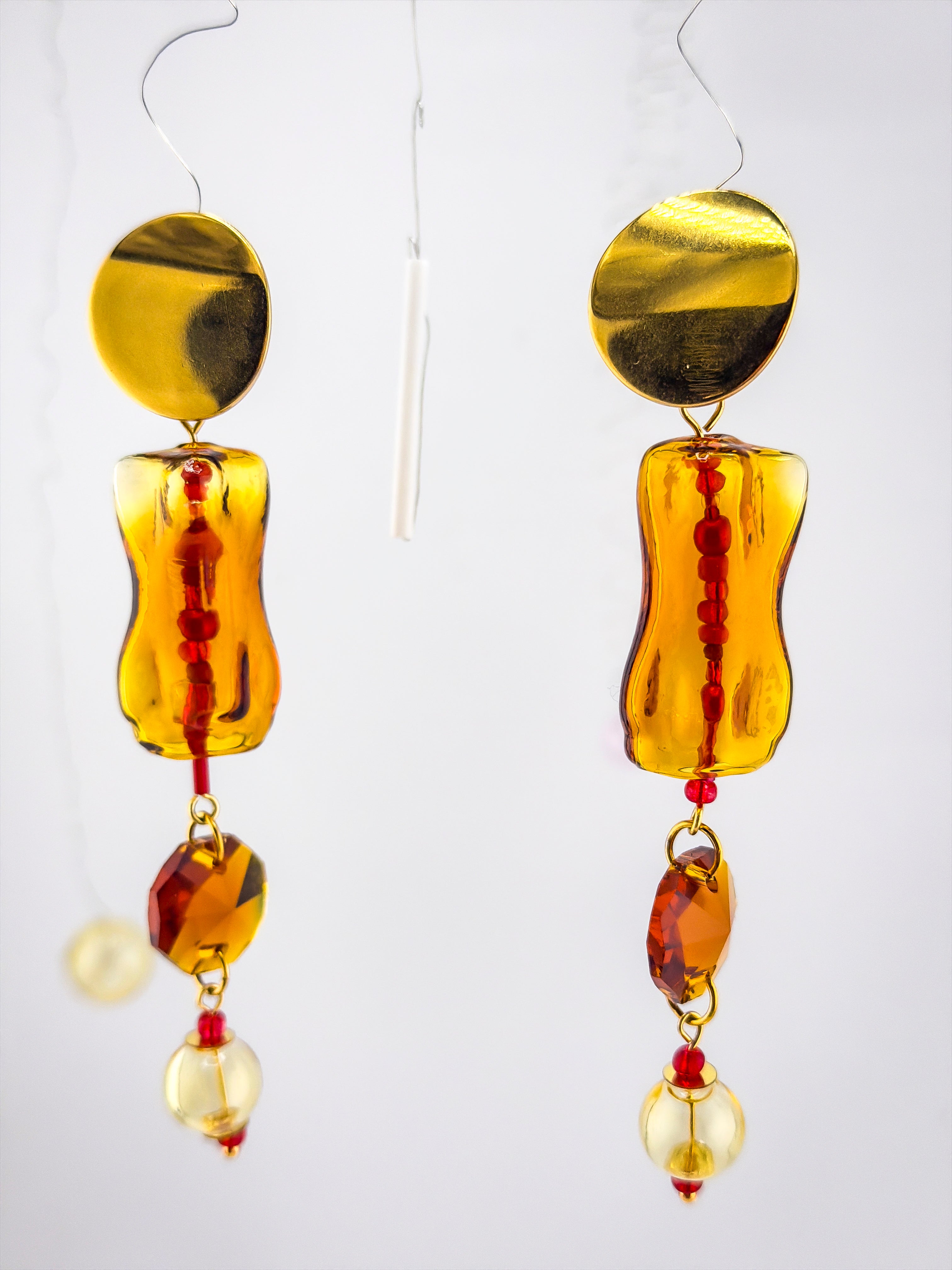 KALI · Wearable Art Glass Earrings
