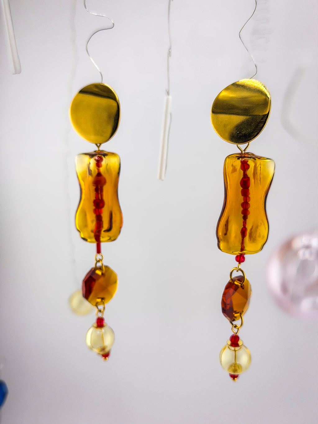 KALI · Wearable Art Glass Earrings