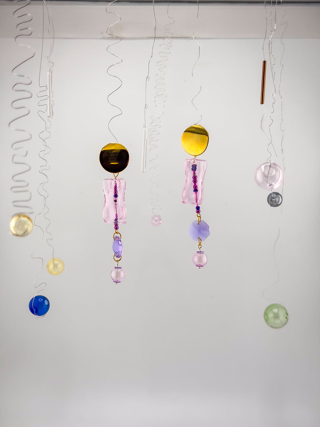 KALI · Wearable Art Glass Earrings