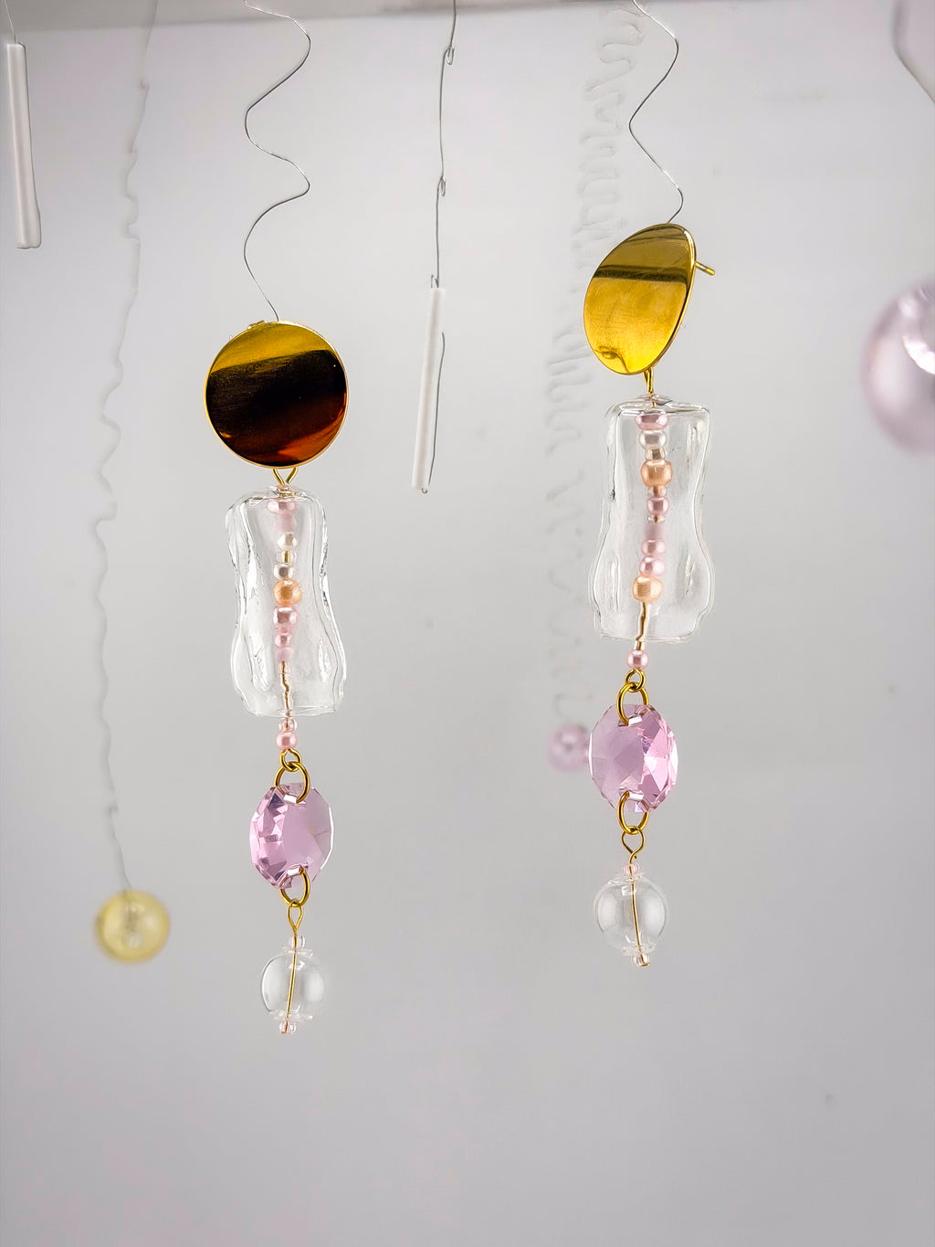 KALI · Wearable Art Glass Earrings