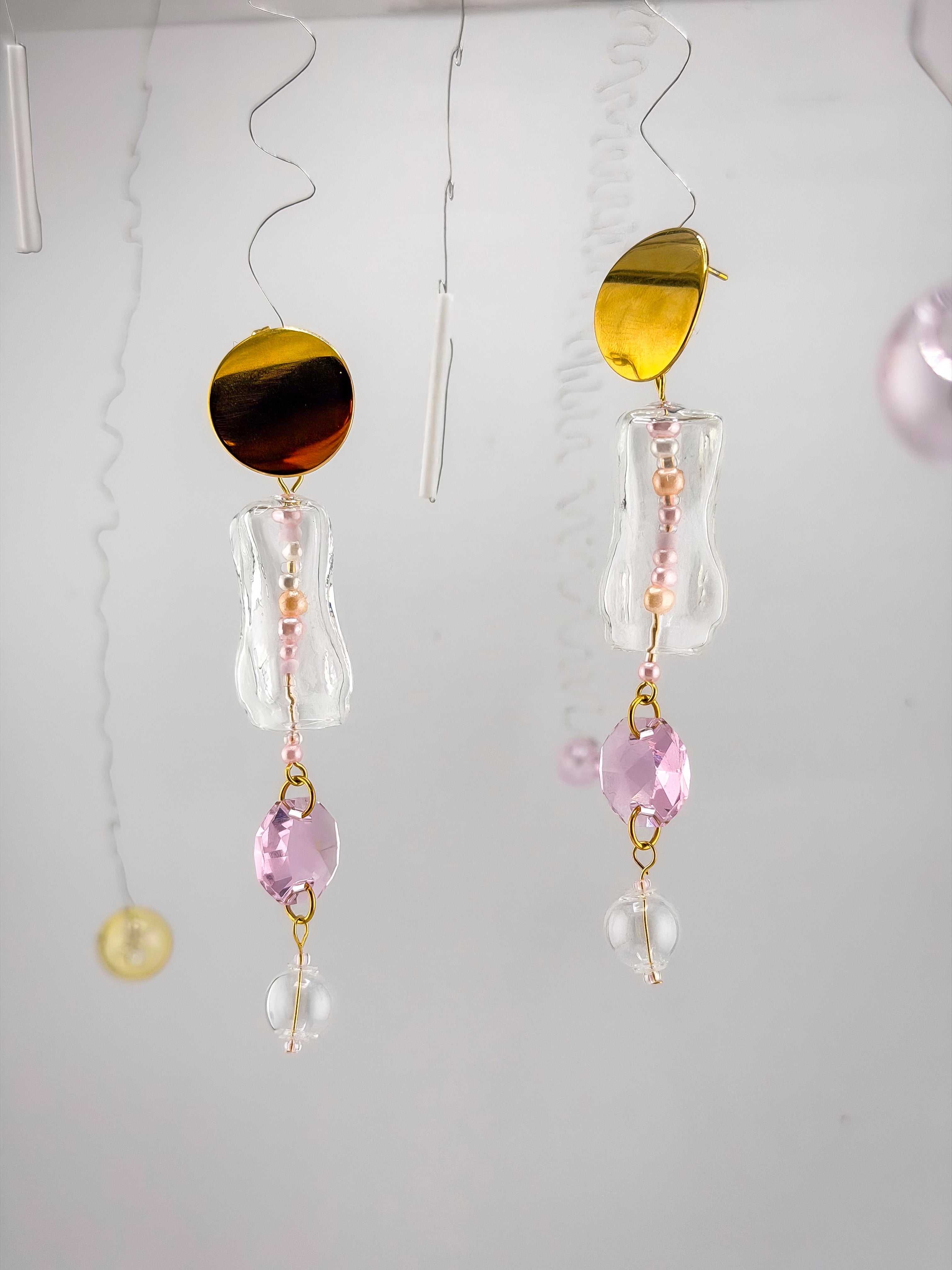 KALI · Wearable Art Glass Earrings
