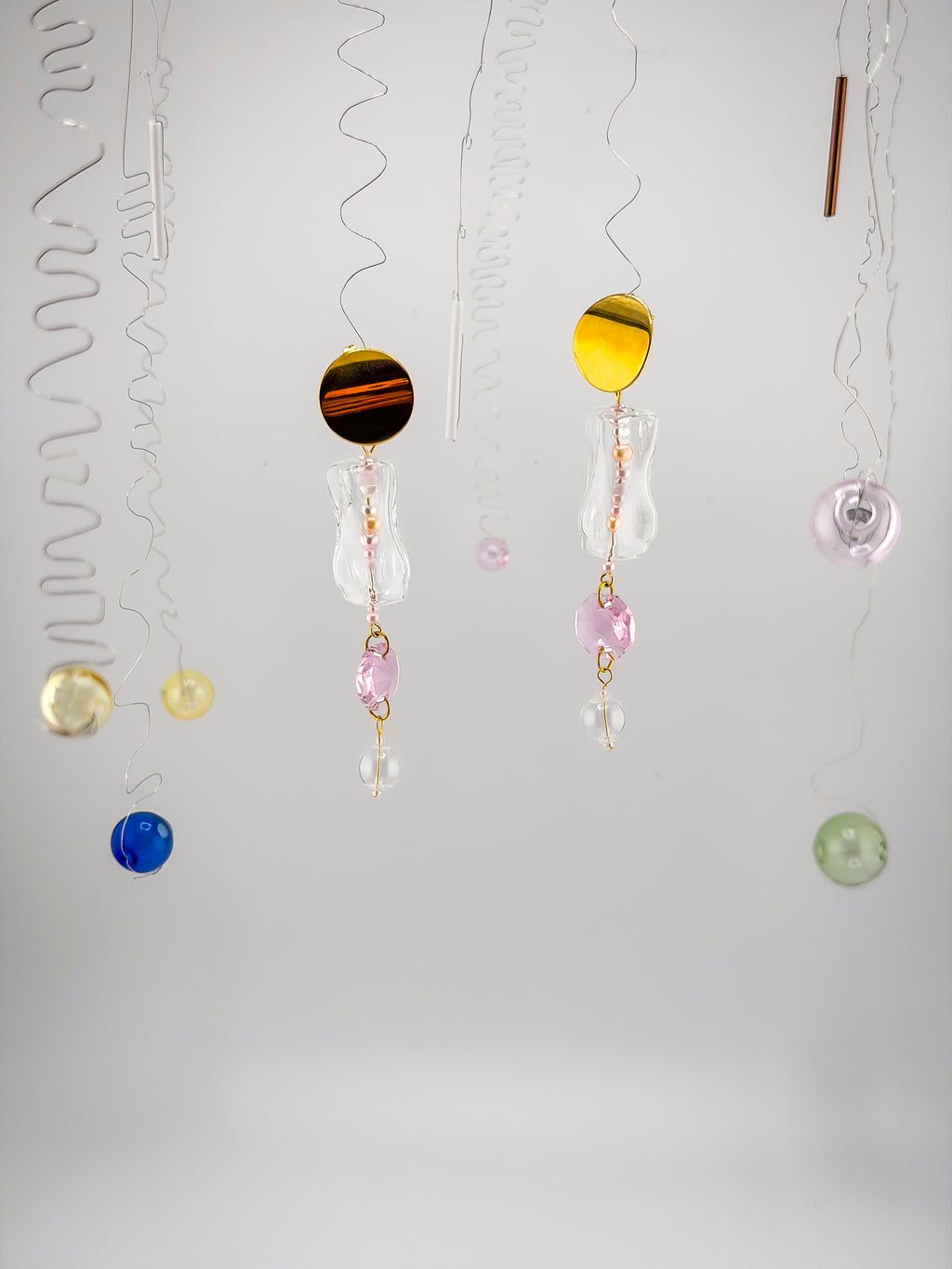 KALI · Wearable Art Glass Earrings