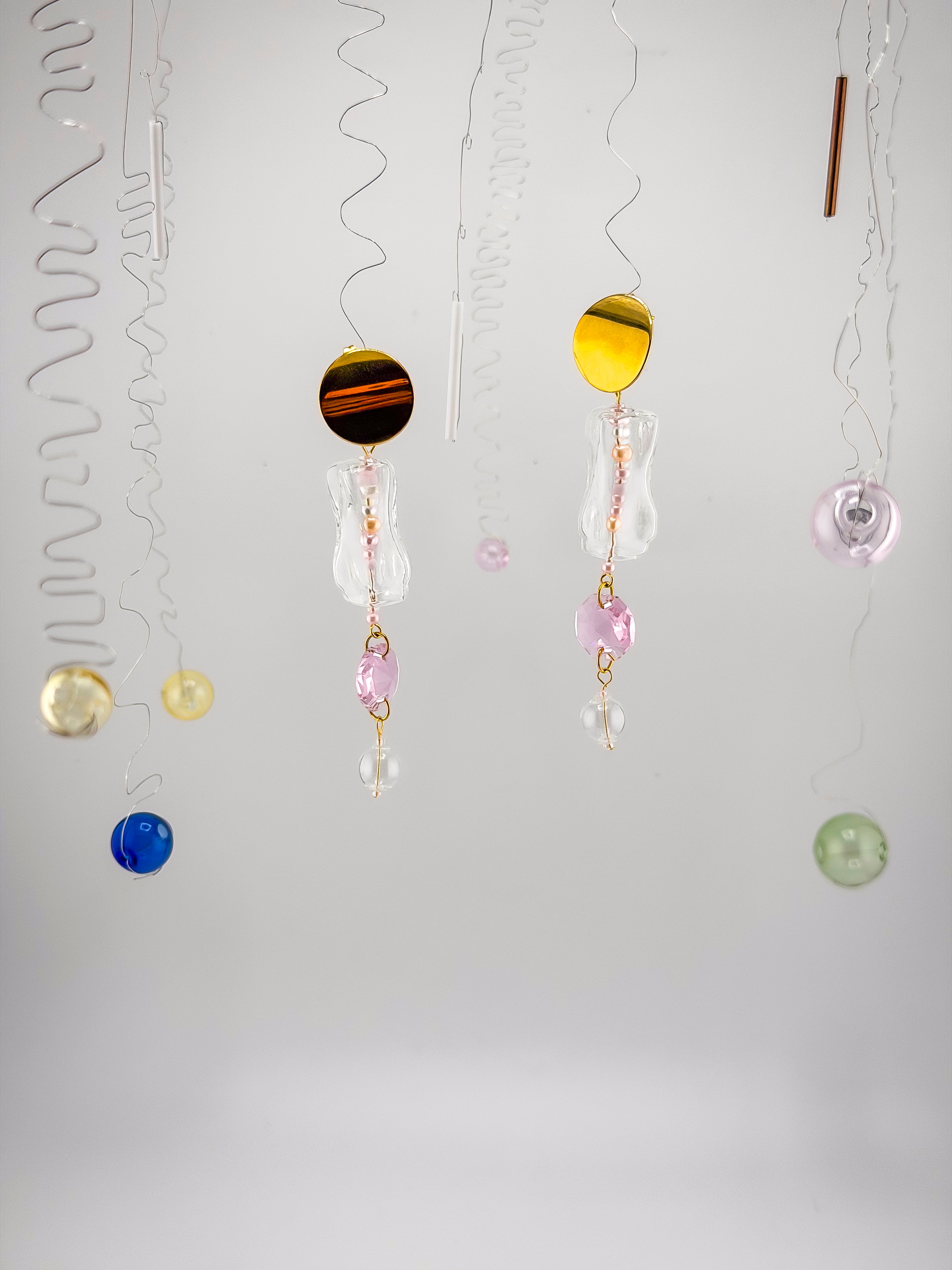 KALI · Wearable Art Glass Earrings