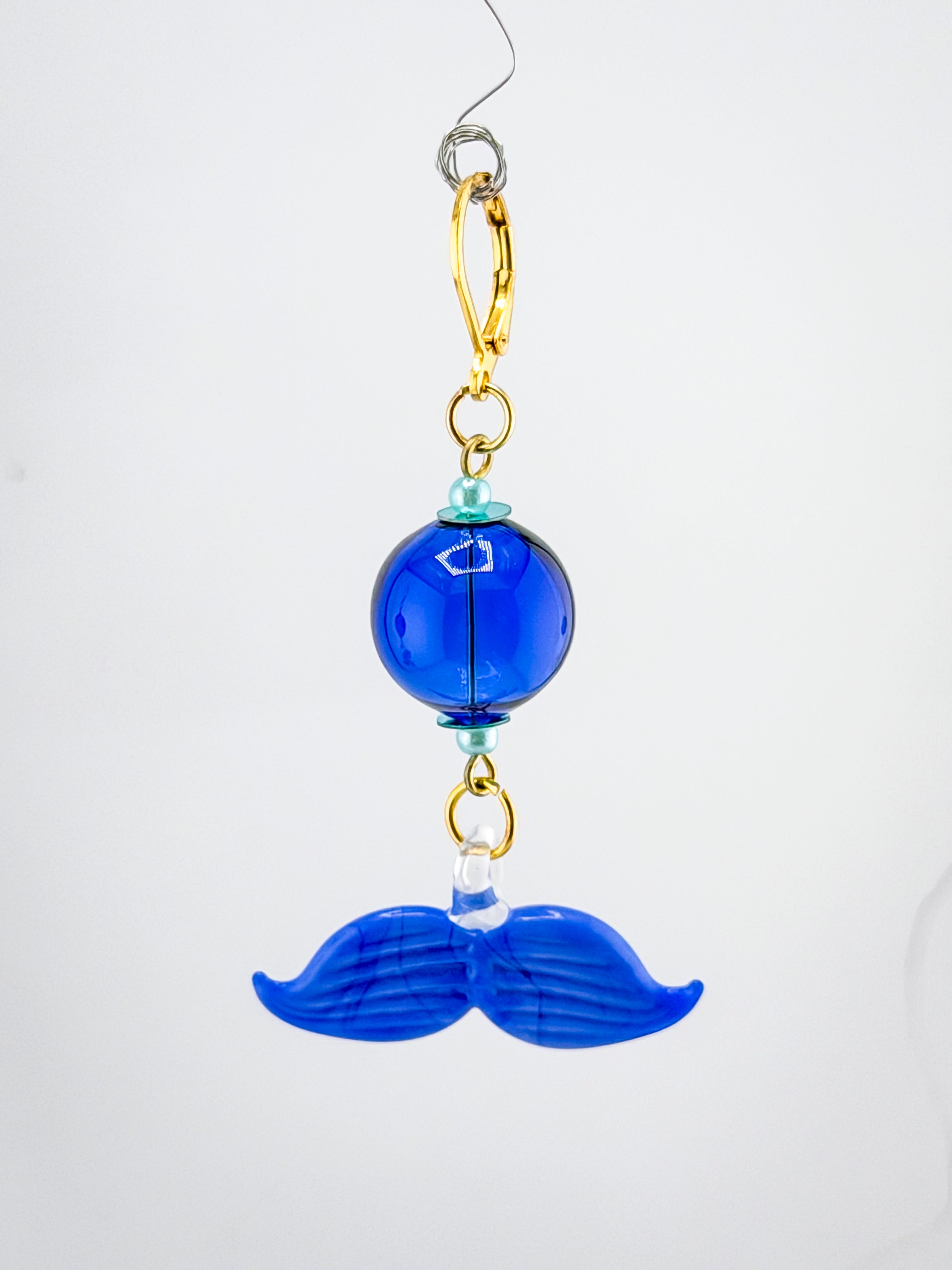 Mustache Earrings