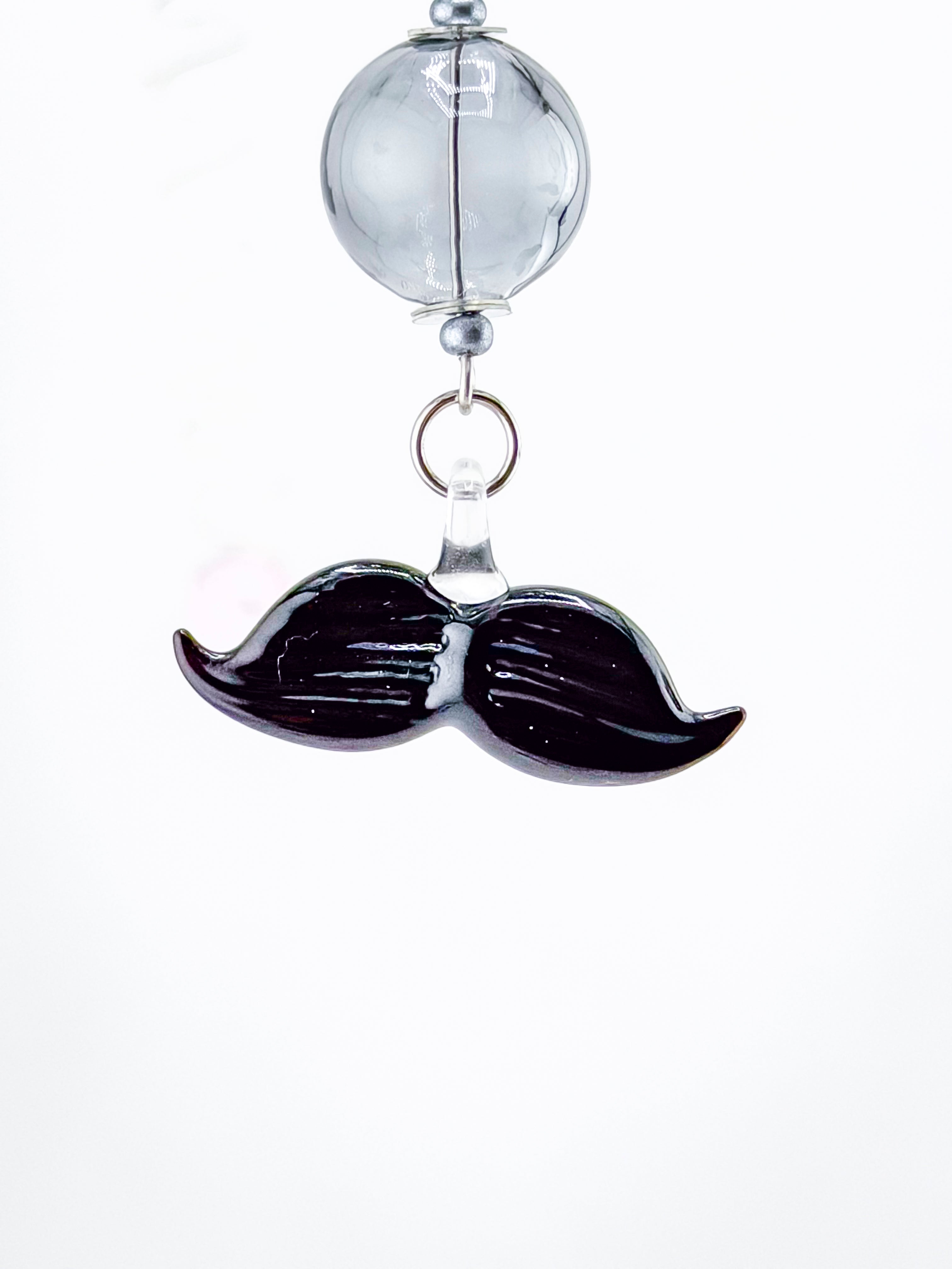 Mustache Earrings