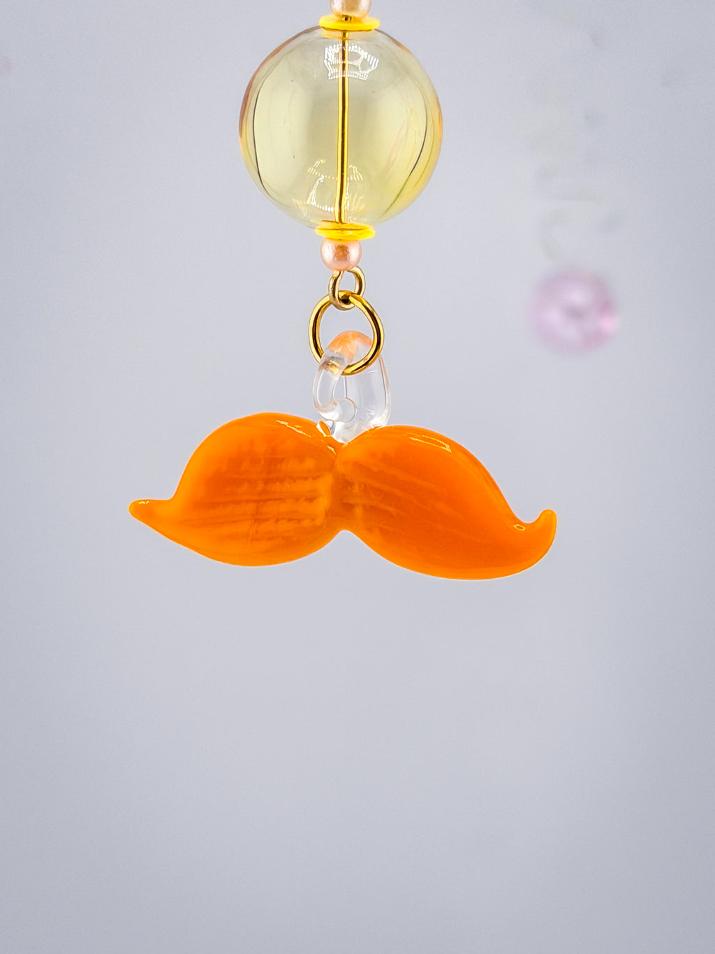 Mustache Earrings