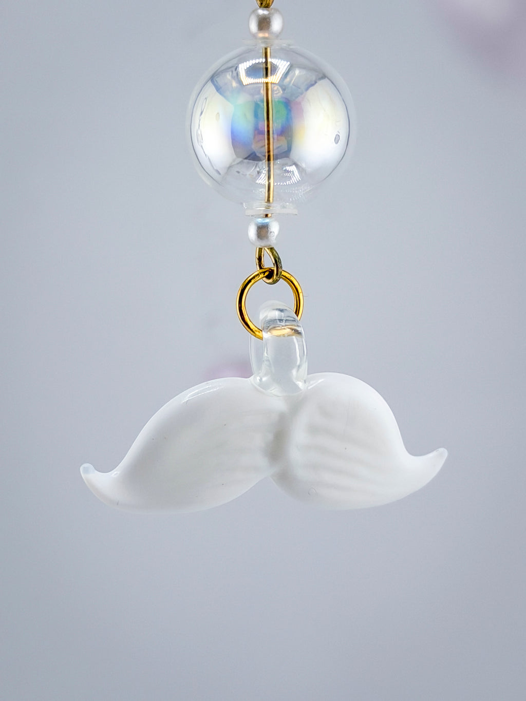 Mustache Earrings
