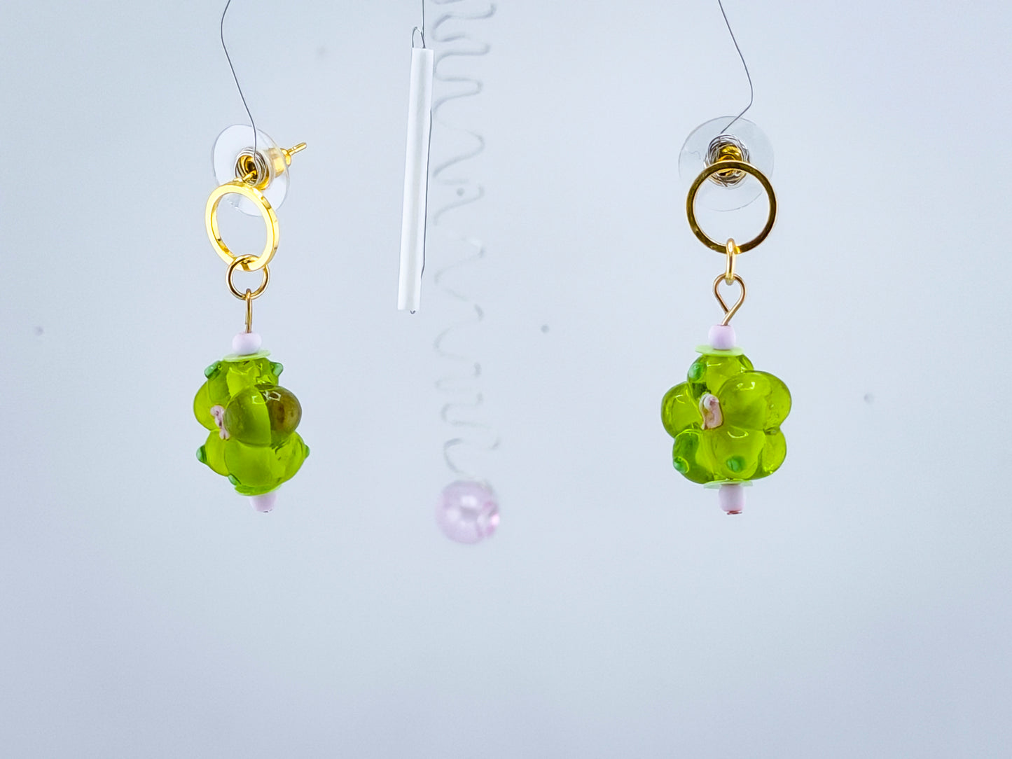 Bloom - Glass Flower Handcrafted Earrings