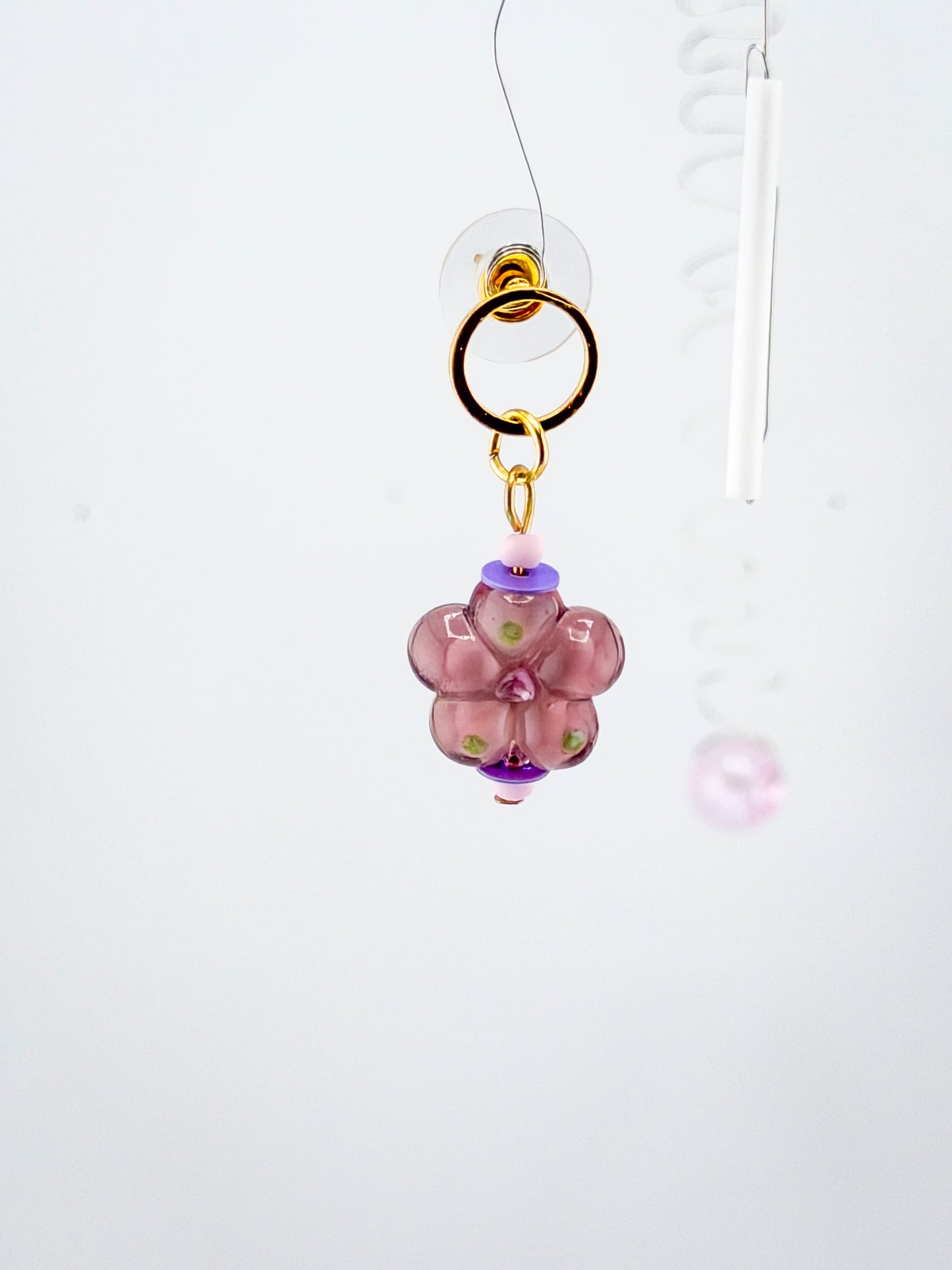 Bloom - Glass Flower Handcrafted Earrings