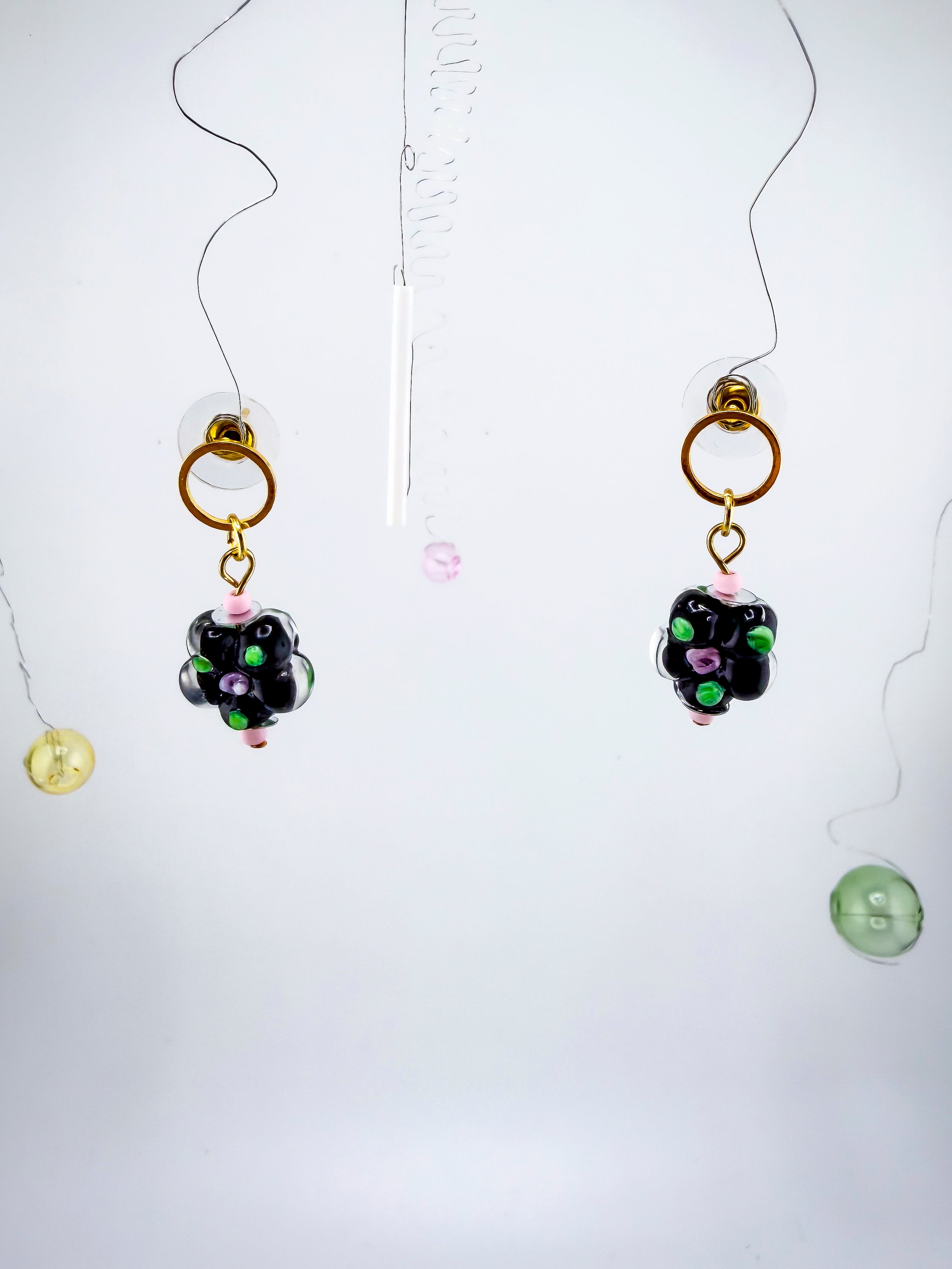 Bloom - Glass Flower Handcrafted Earrings