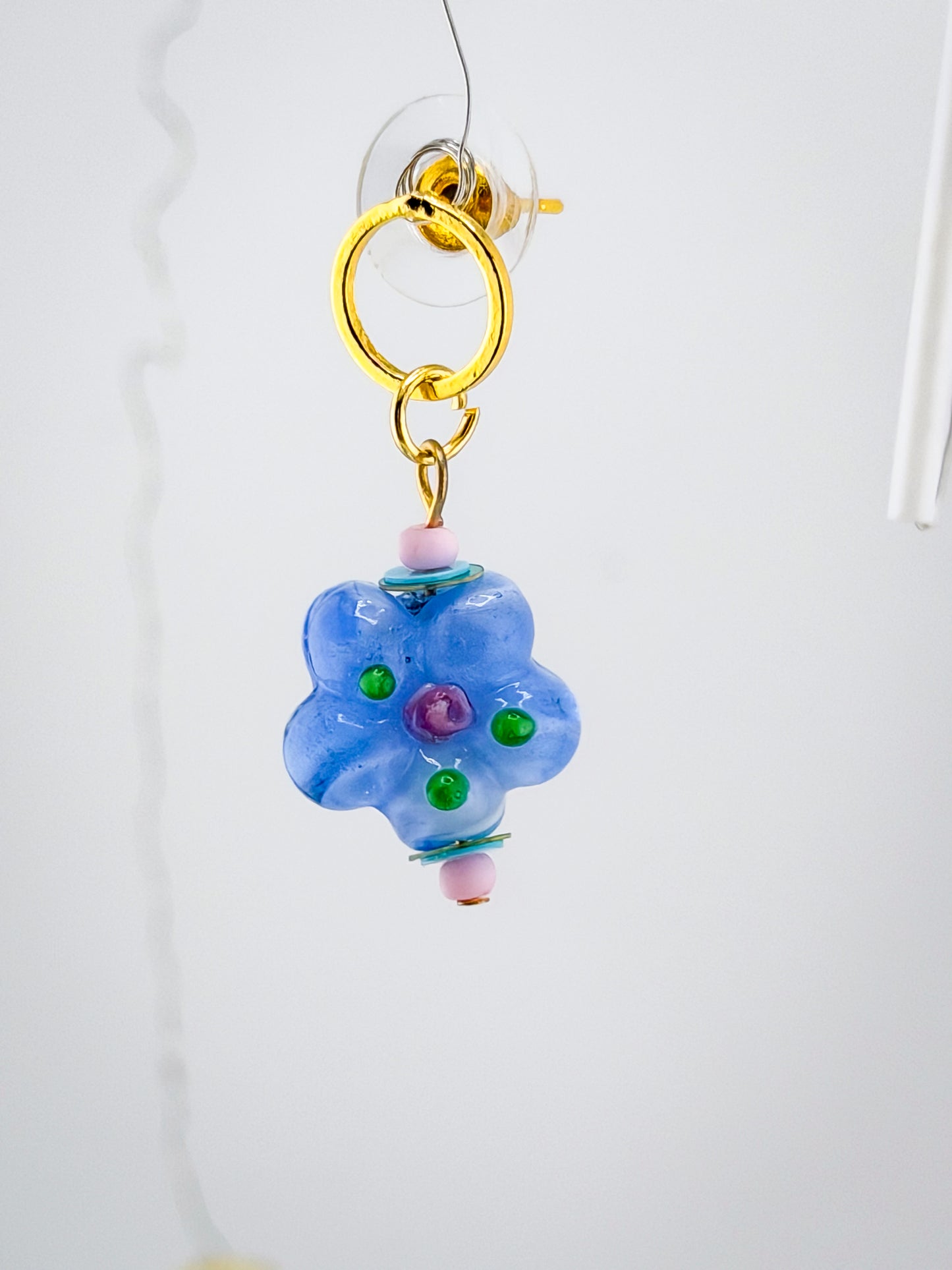 Bloom - Glass Flower Handcrafted Earrings