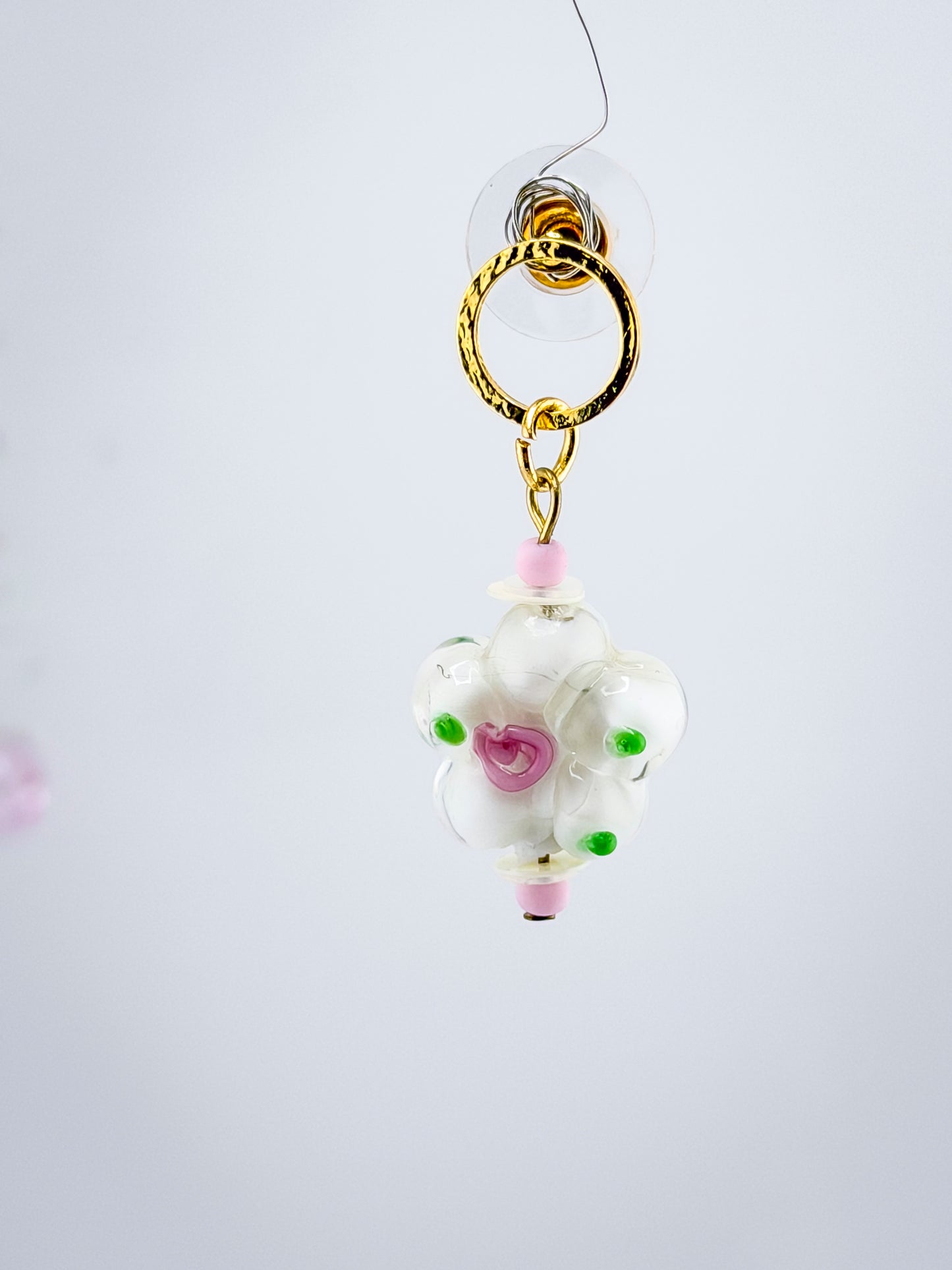 Bloom - Glass Flower Handcrafted Earrings