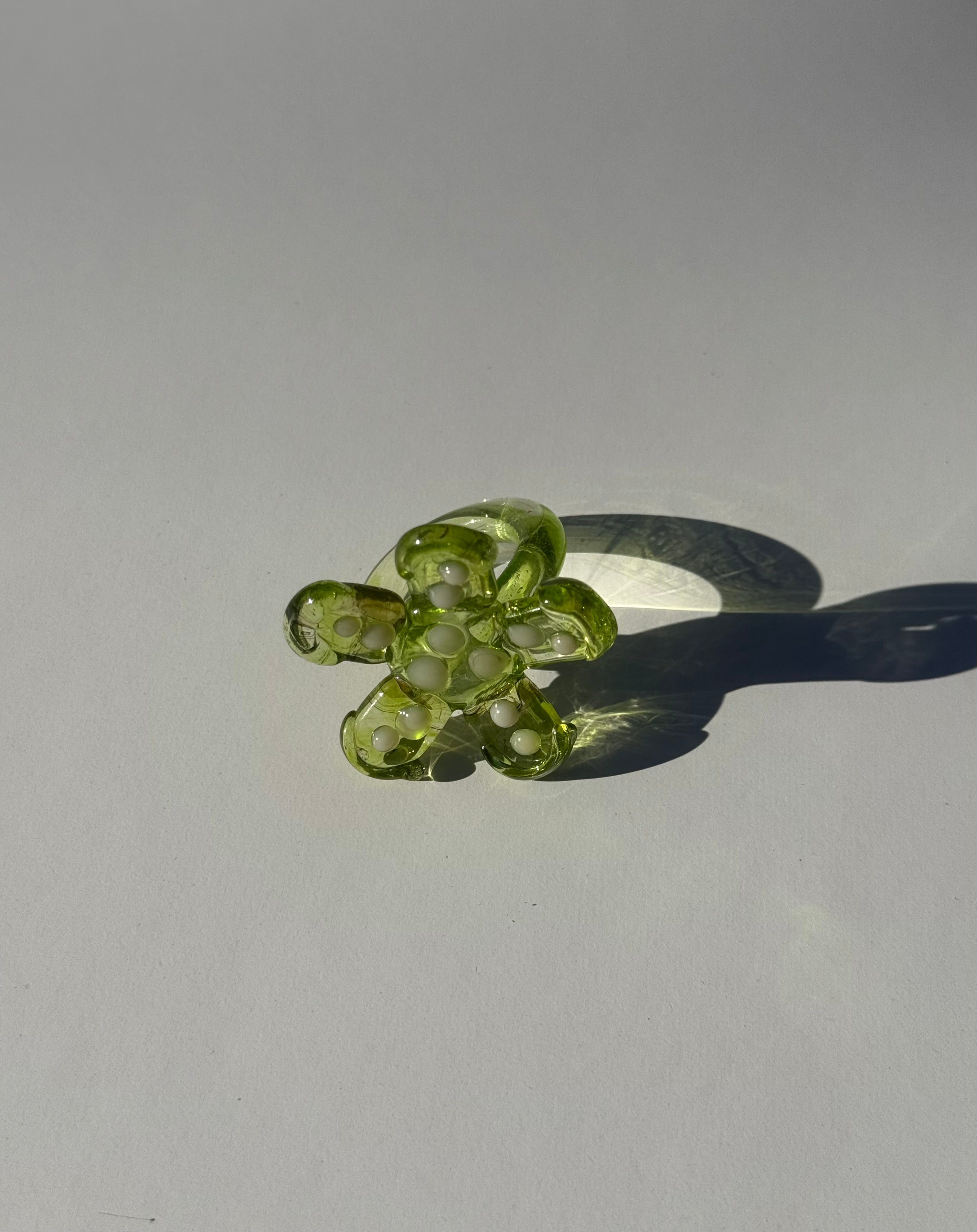 Glass Blossom Ring