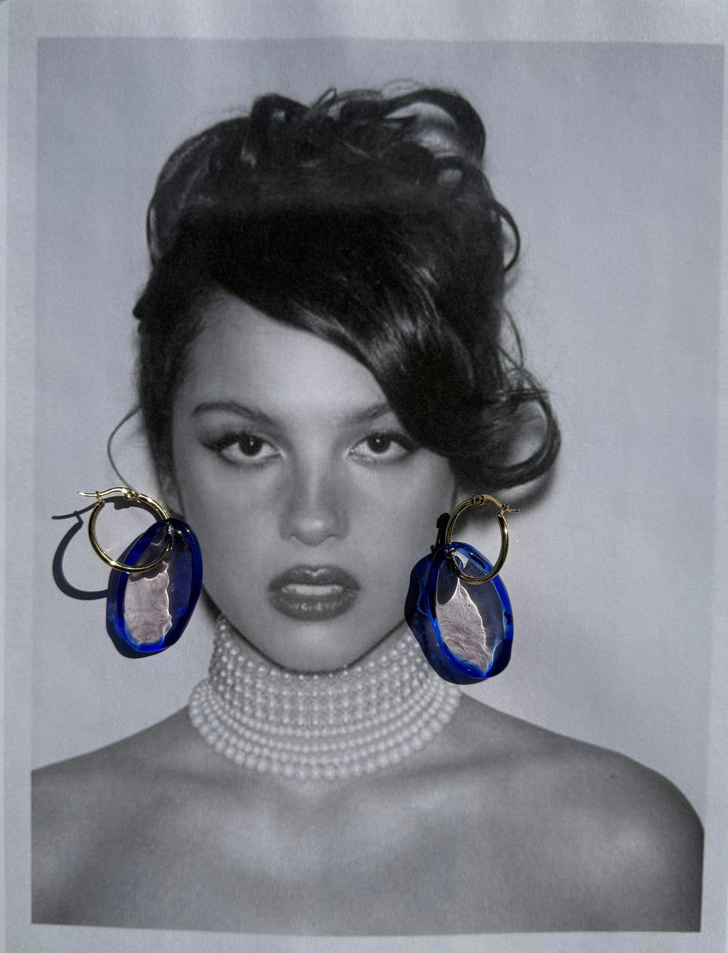 Blue Aura Earrings