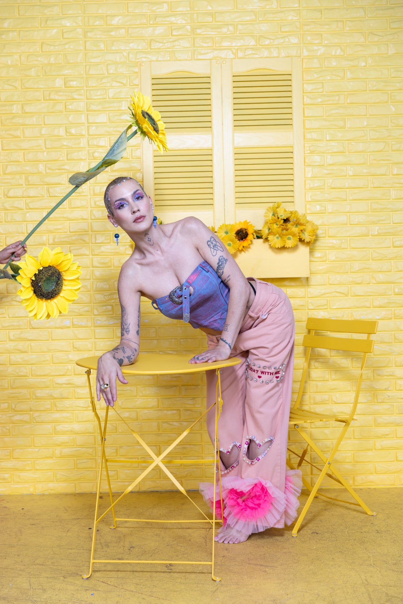 “Barbie Girl” Denim Pants