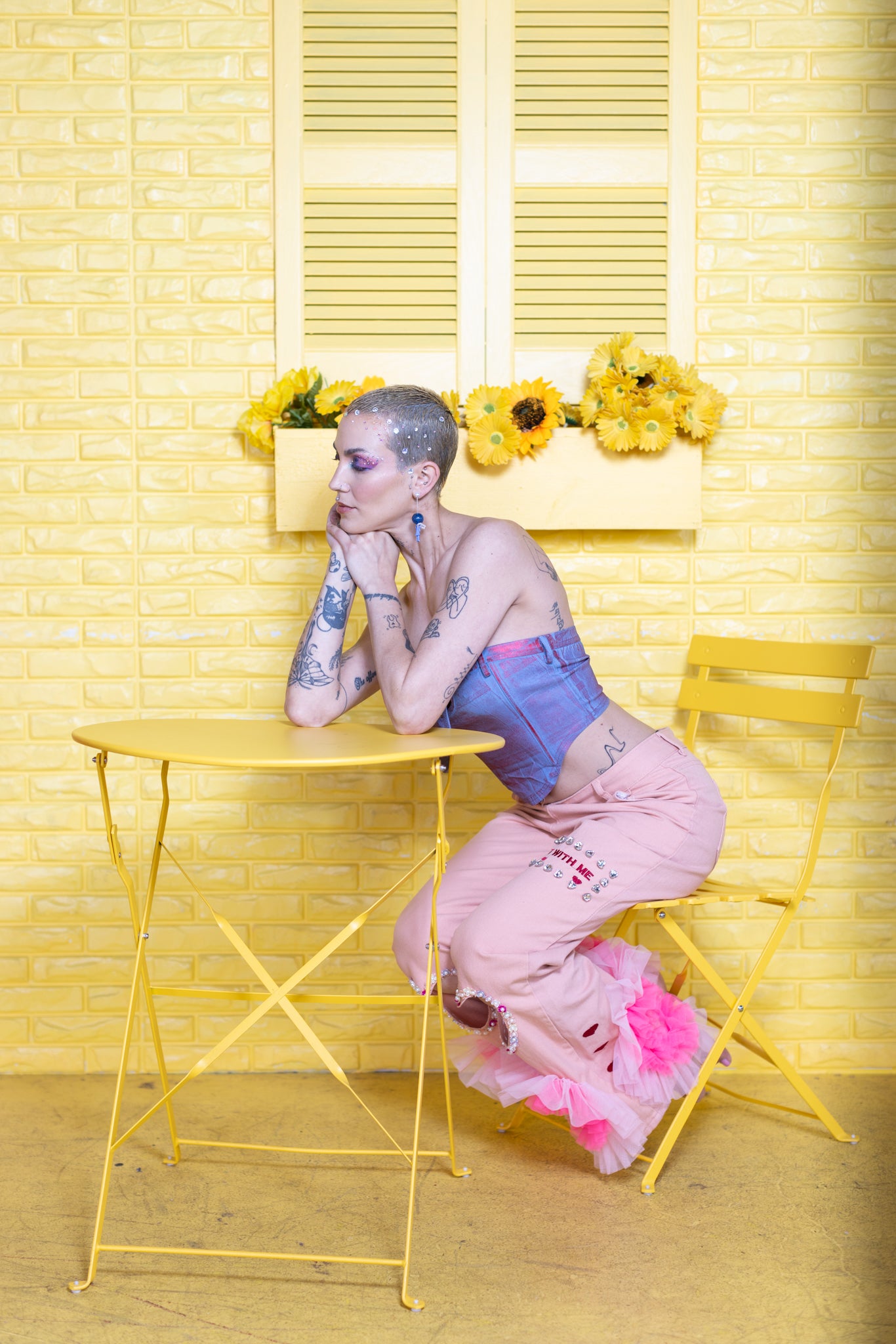 “Barbie Girl” Denim Pants