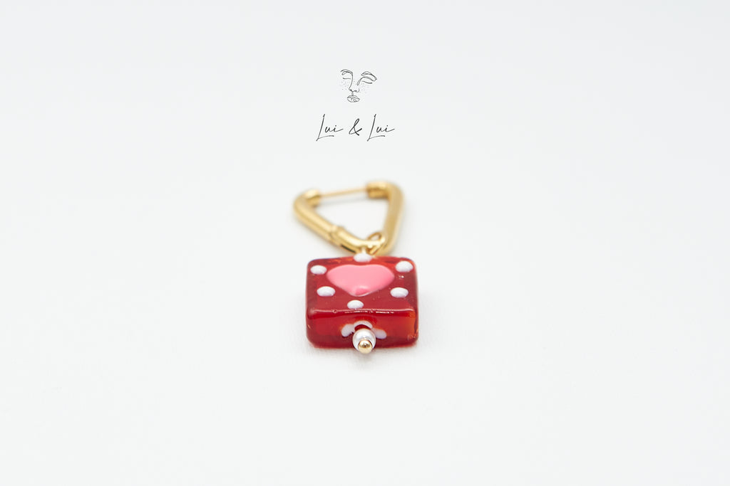 IL CUORICINO SINGLE EARRINGS