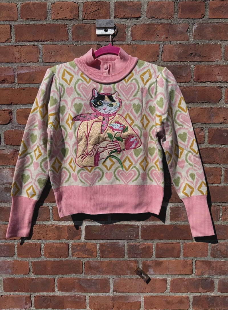 NIEVES CAT SWEATER